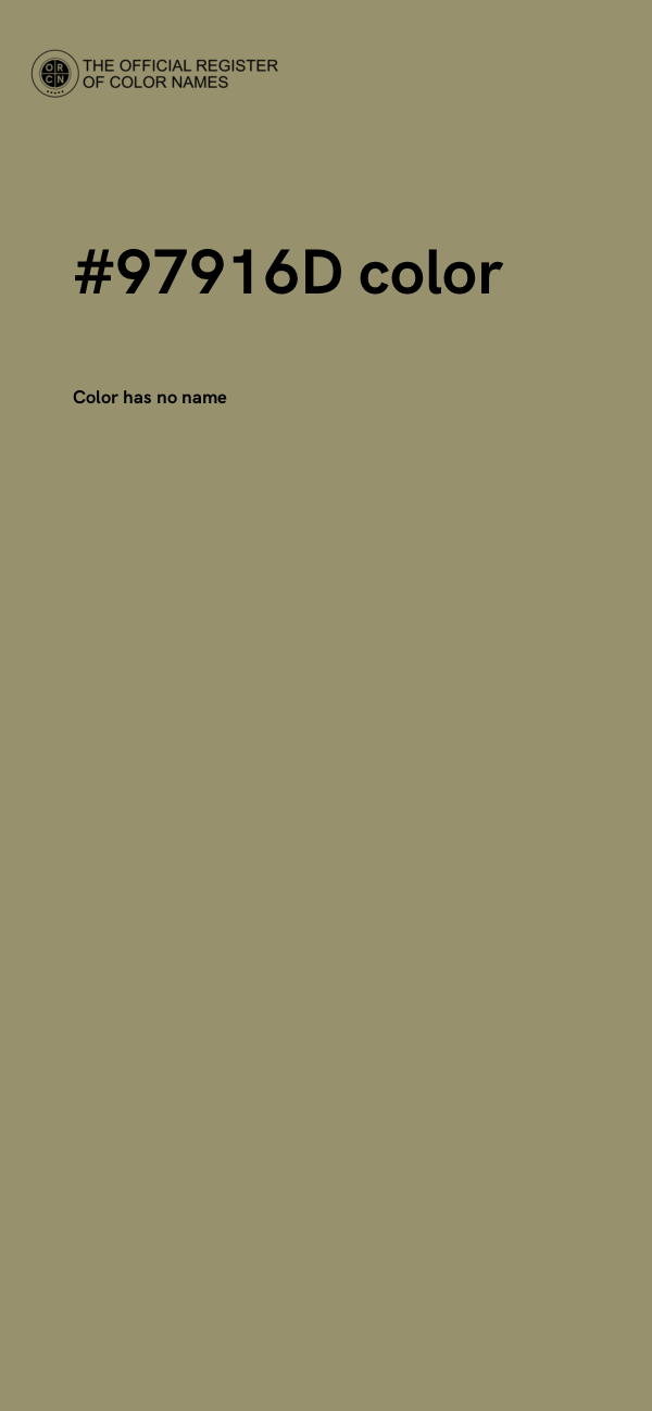 #97916D color image