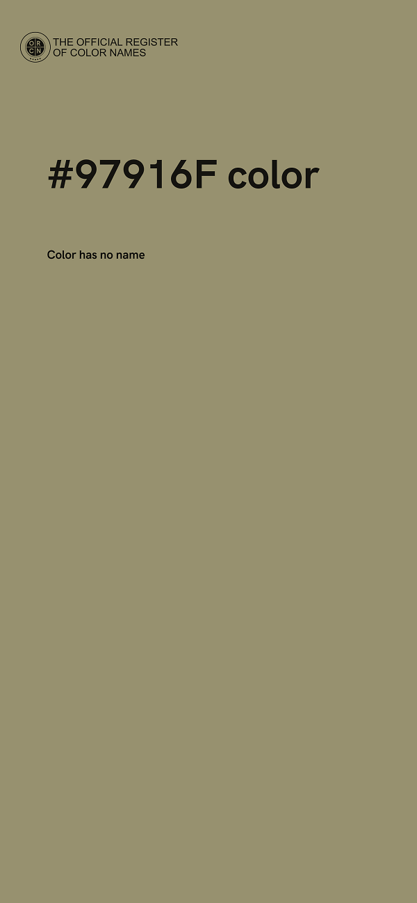 #97916F color image