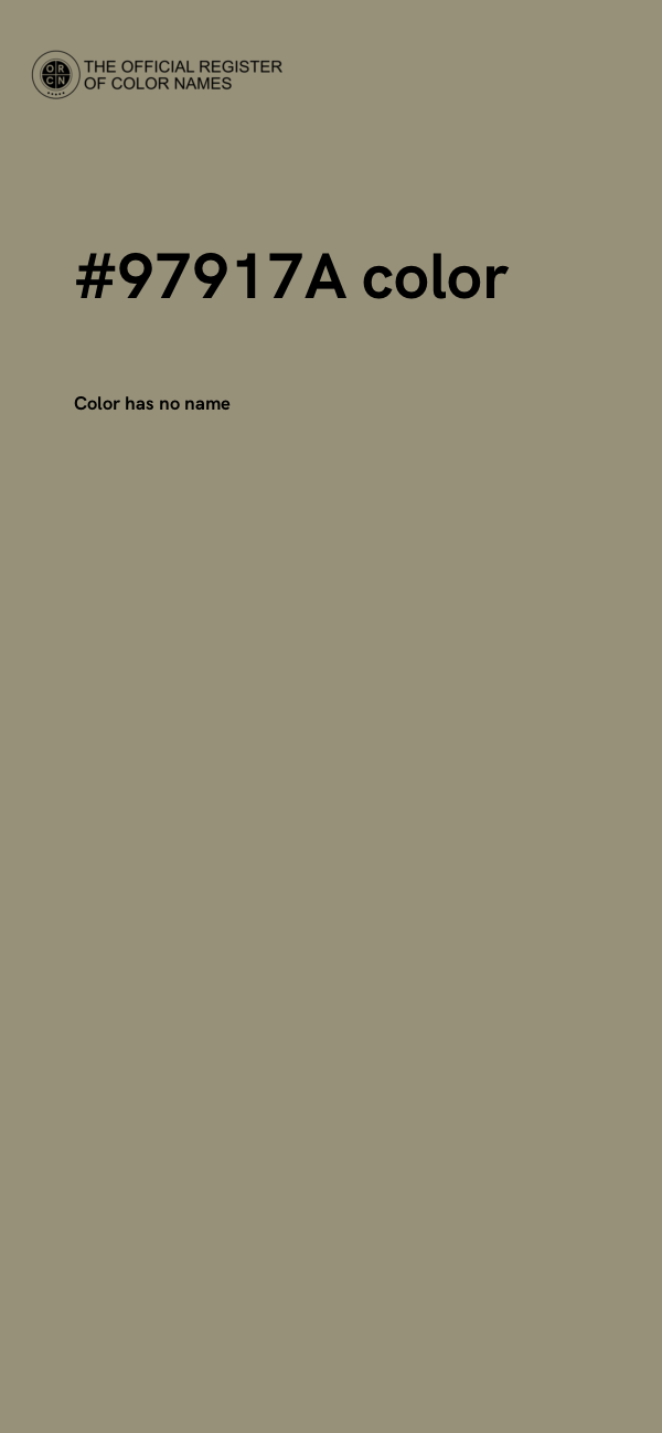 #97917A color image