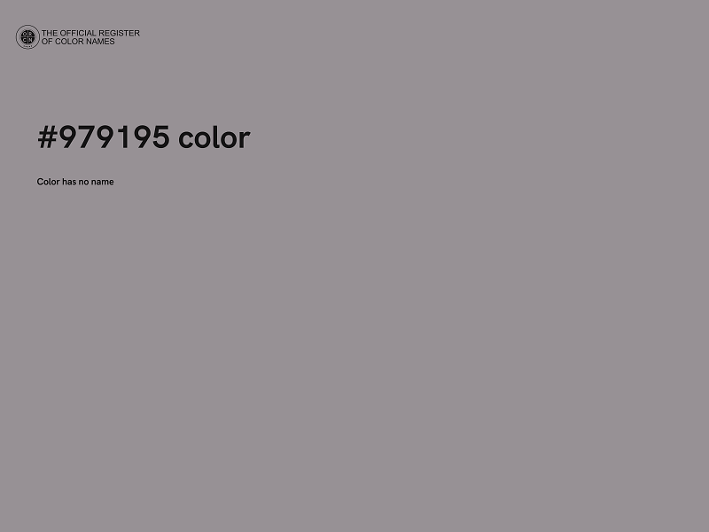 #979195 color image