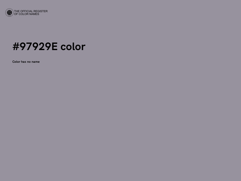 #97929E color image