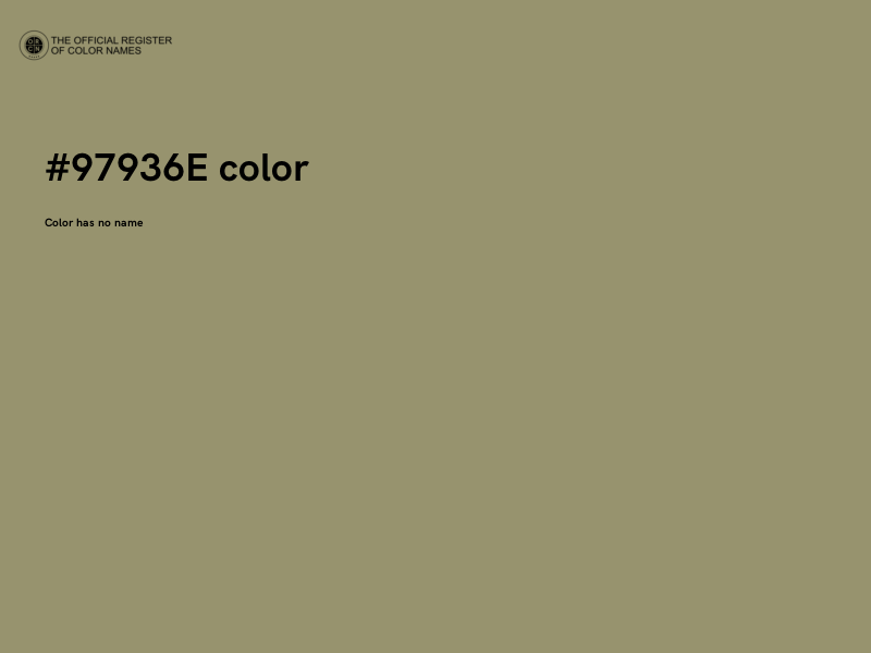 #97936E color image