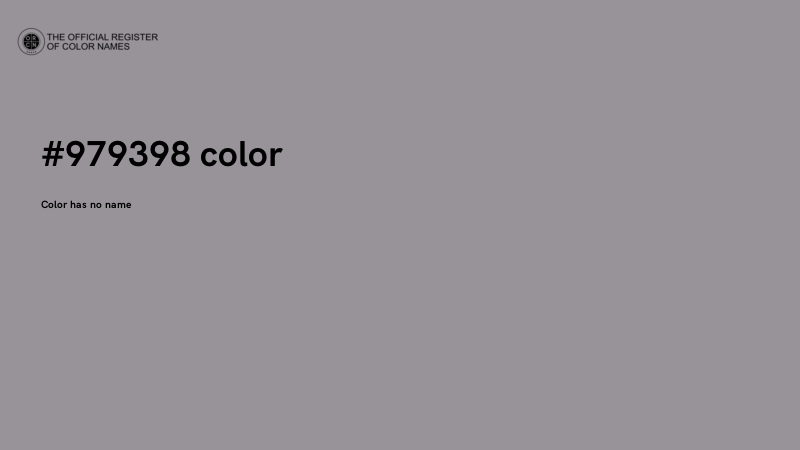 #979398 color image