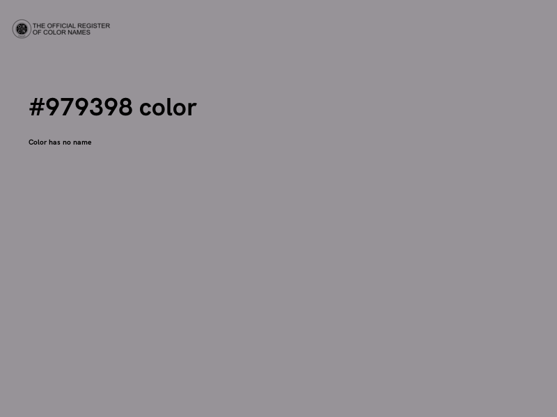 #979398 color image