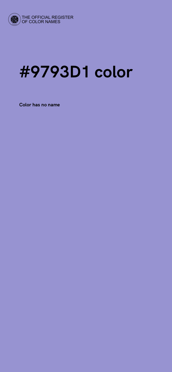 #9793D1 color image