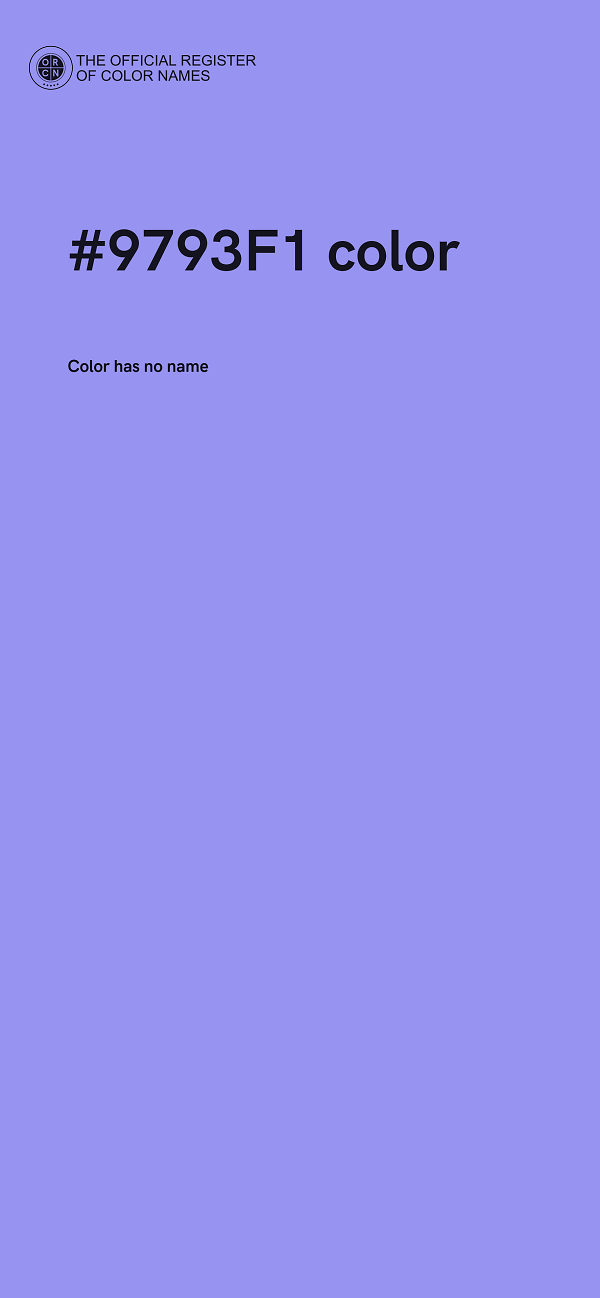 #9793F1 color image
