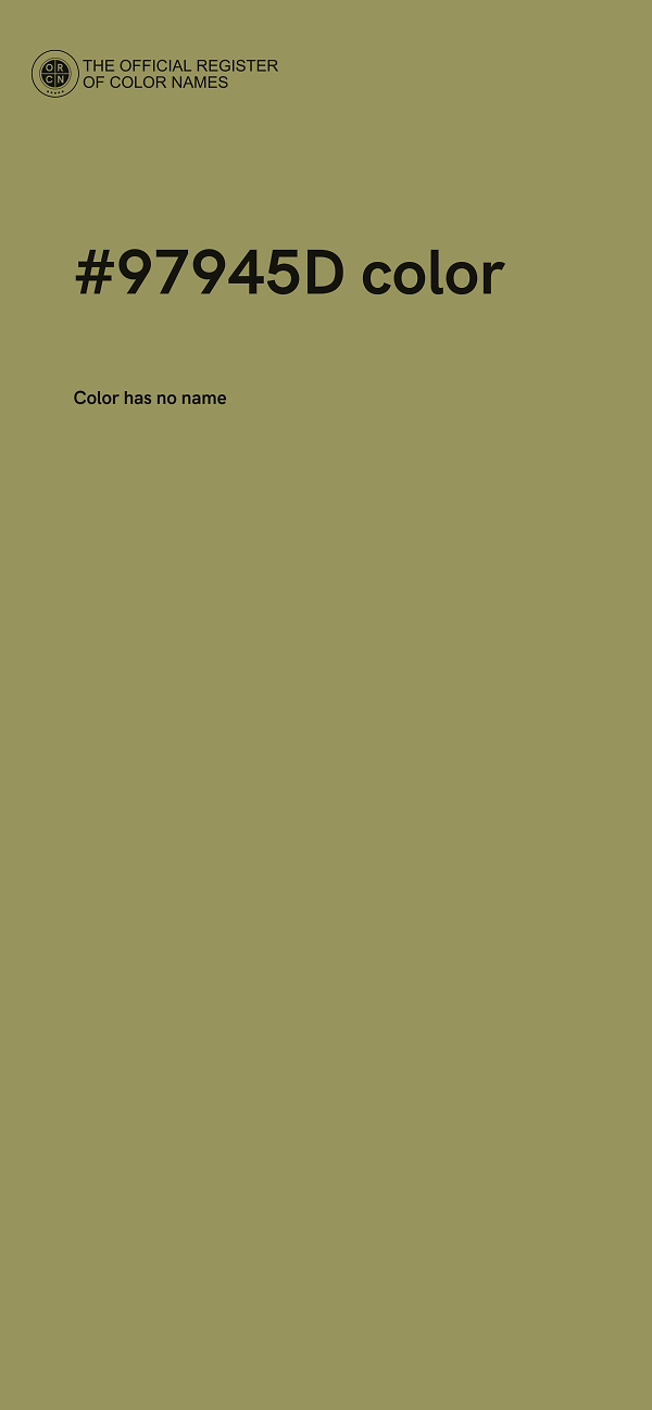 #97945D color image