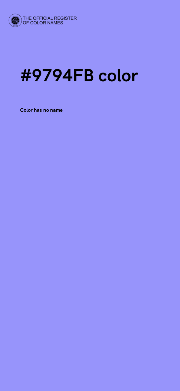 #9794FB color image