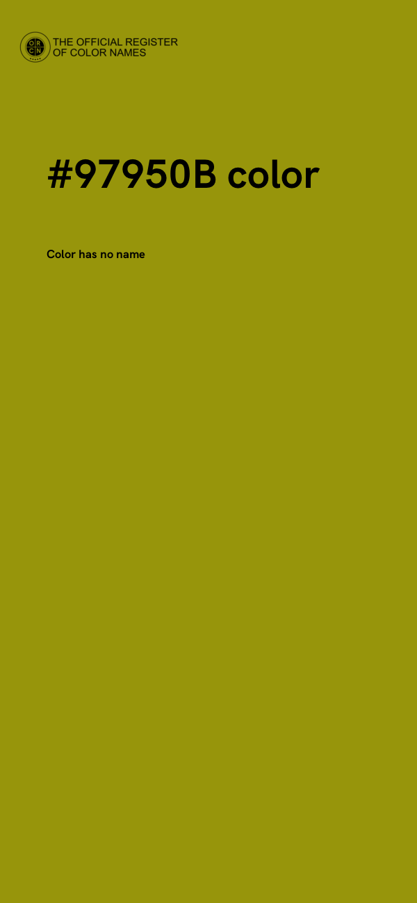 #97950B color image