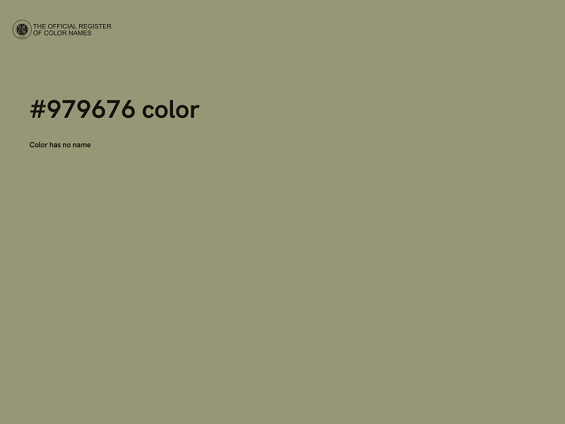 #979676 color image