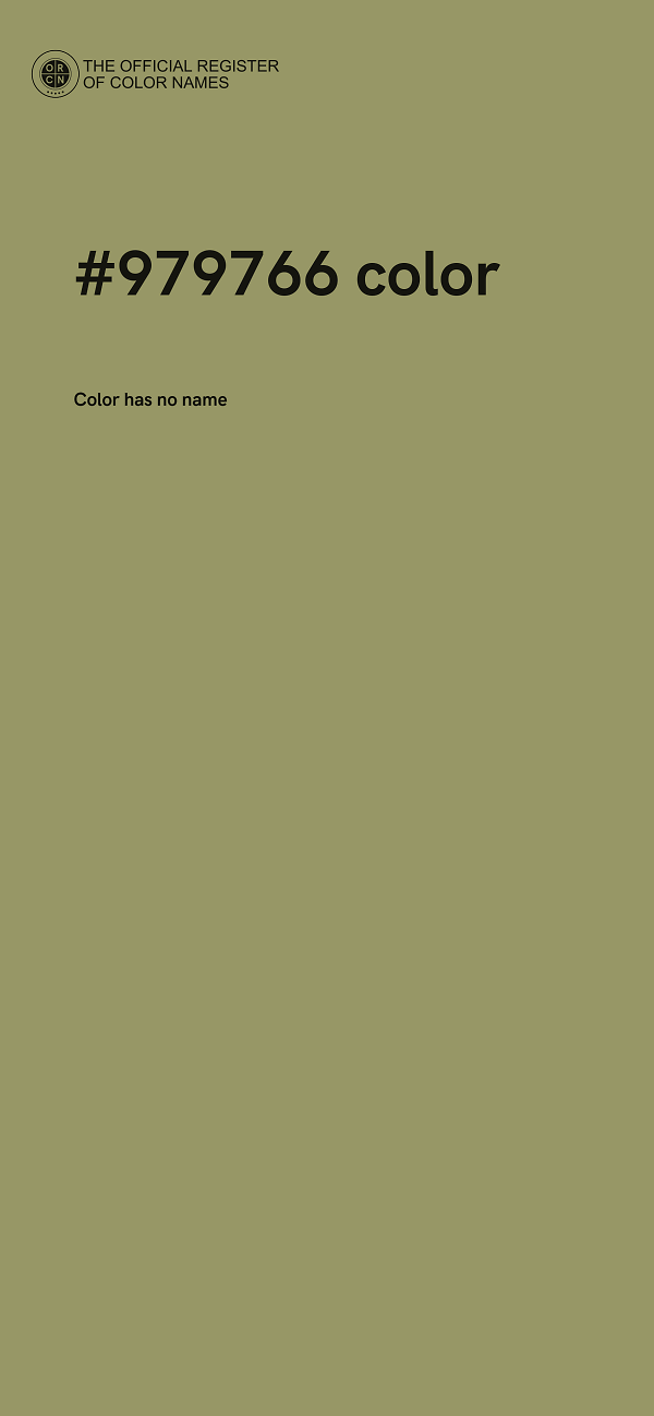 #979766 color image