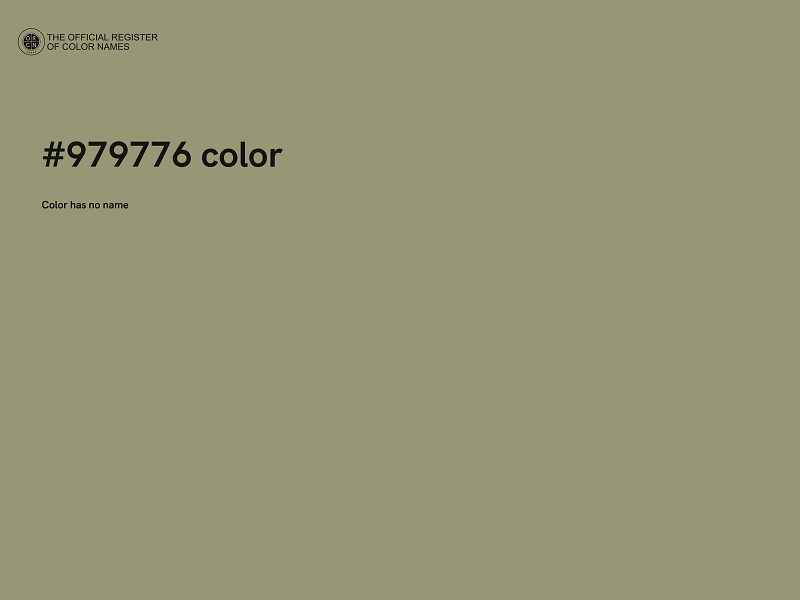 #979776 color image