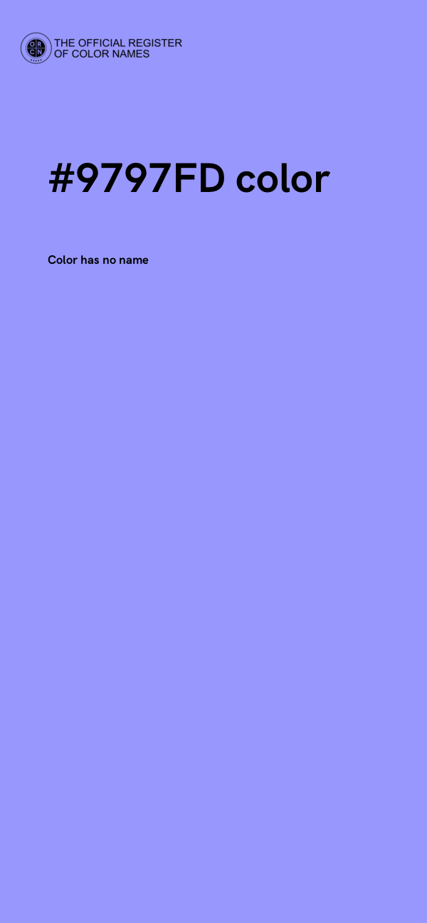 #9797FD color image