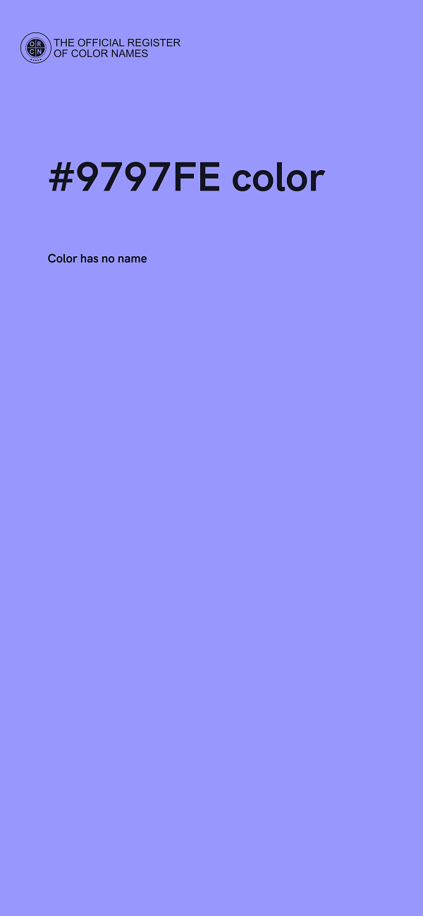 #9797FE color image