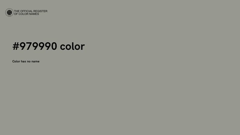 #979990 color image