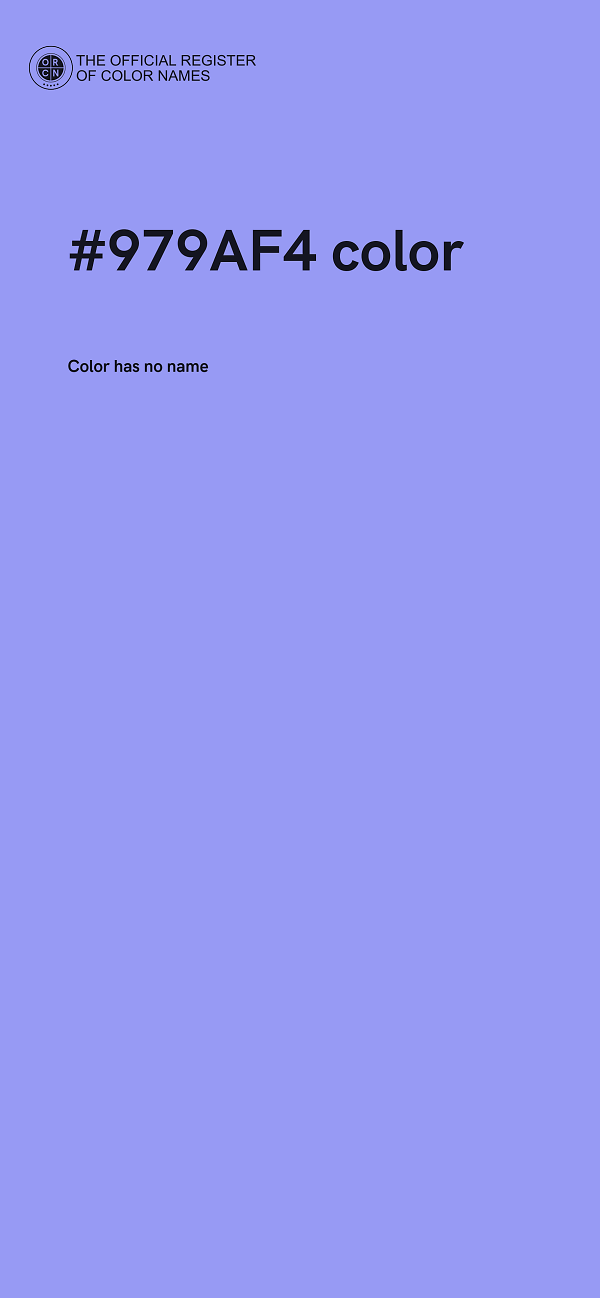 #979AF4 color image