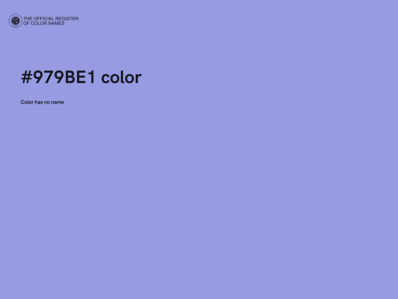 #979BE1 color image