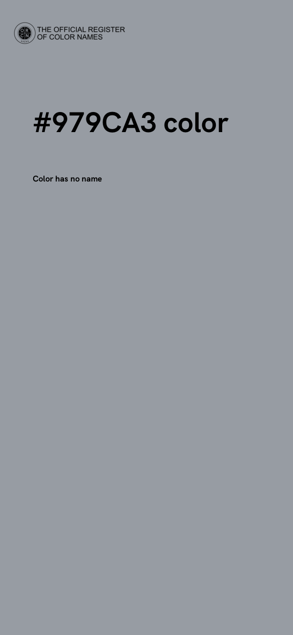 #979CA3 color image