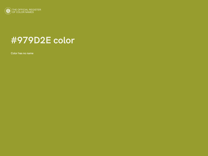 #979D2E color image