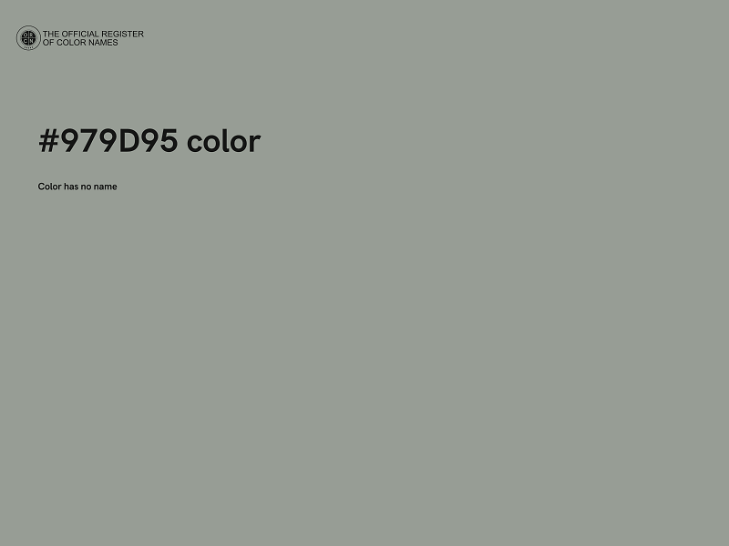 #979D95 color image
