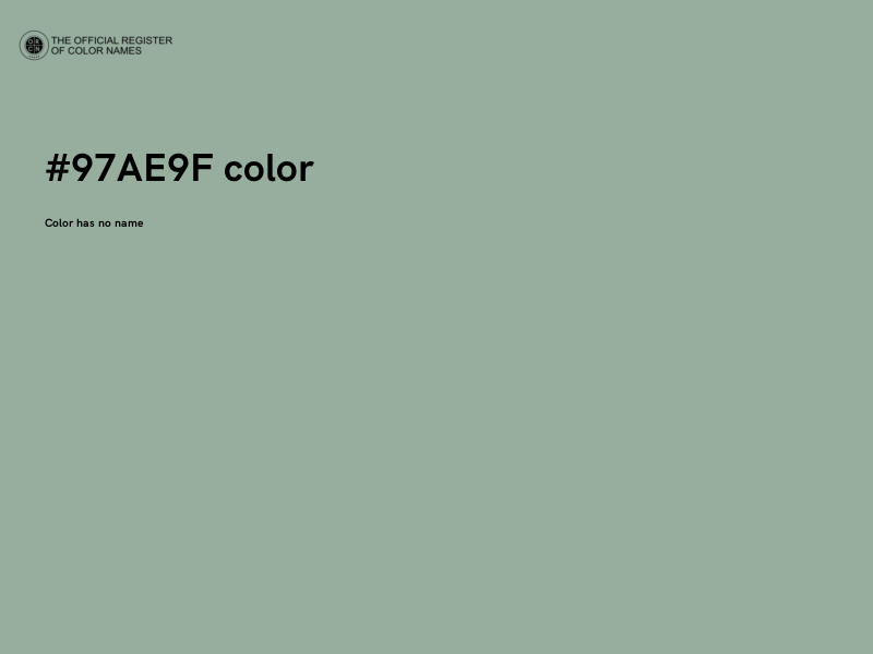 #97AE9F color image