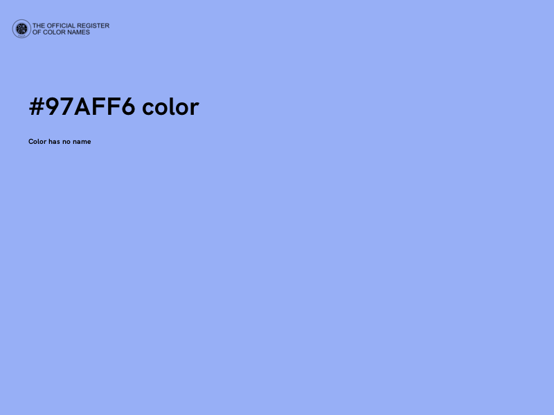 #97AFF6 color image