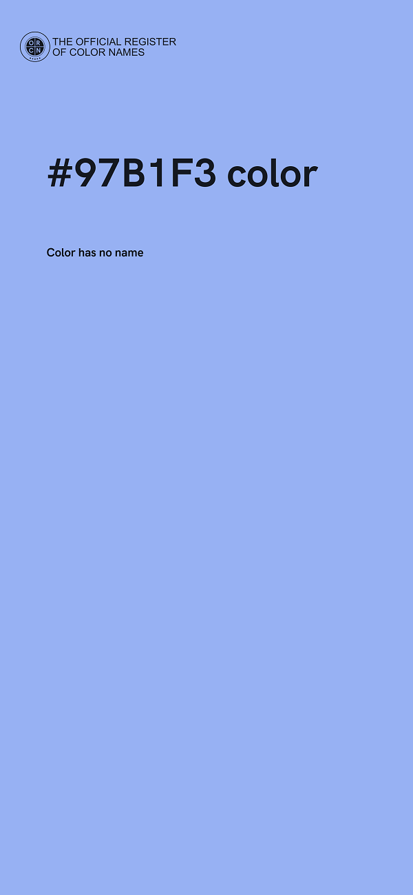 #97B1F3 color image