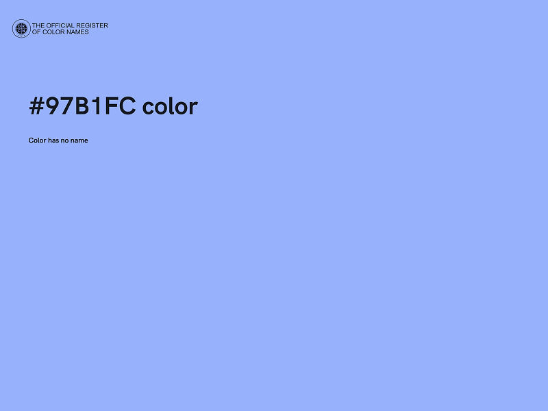 #97B1FC color image