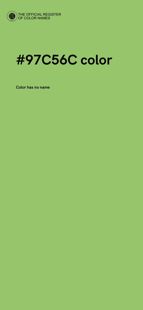 #97C56C color image