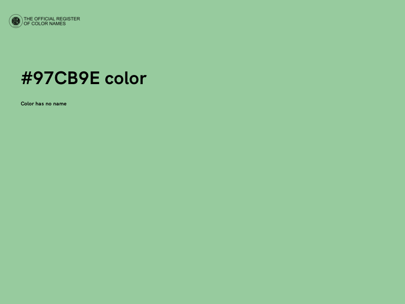 #97CB9E color image