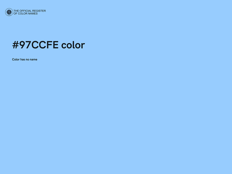 #97CCFE color image