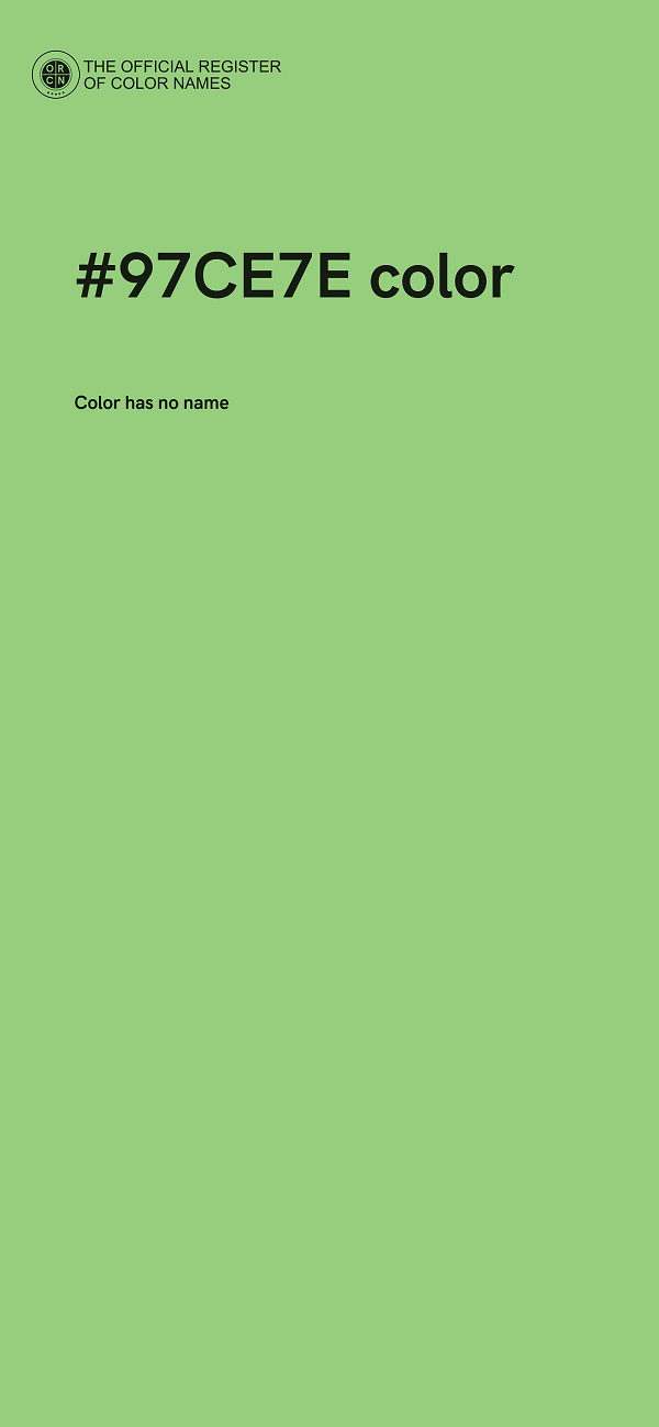 #97CE7E color image