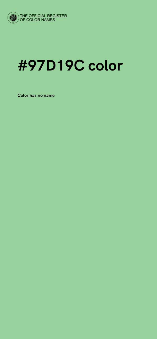 #97D19C color image