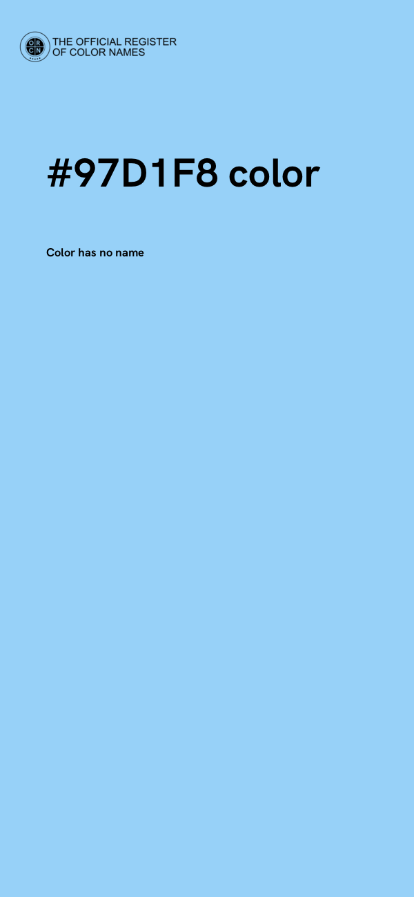 #97D1F8 color image