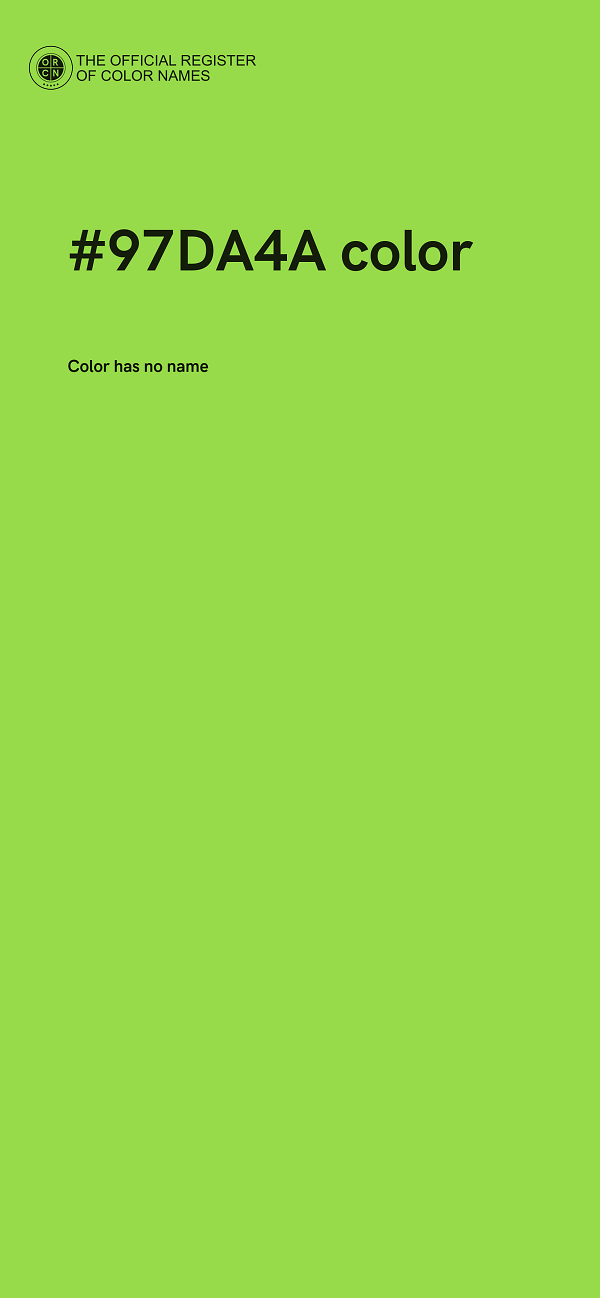 #97DA4A color image