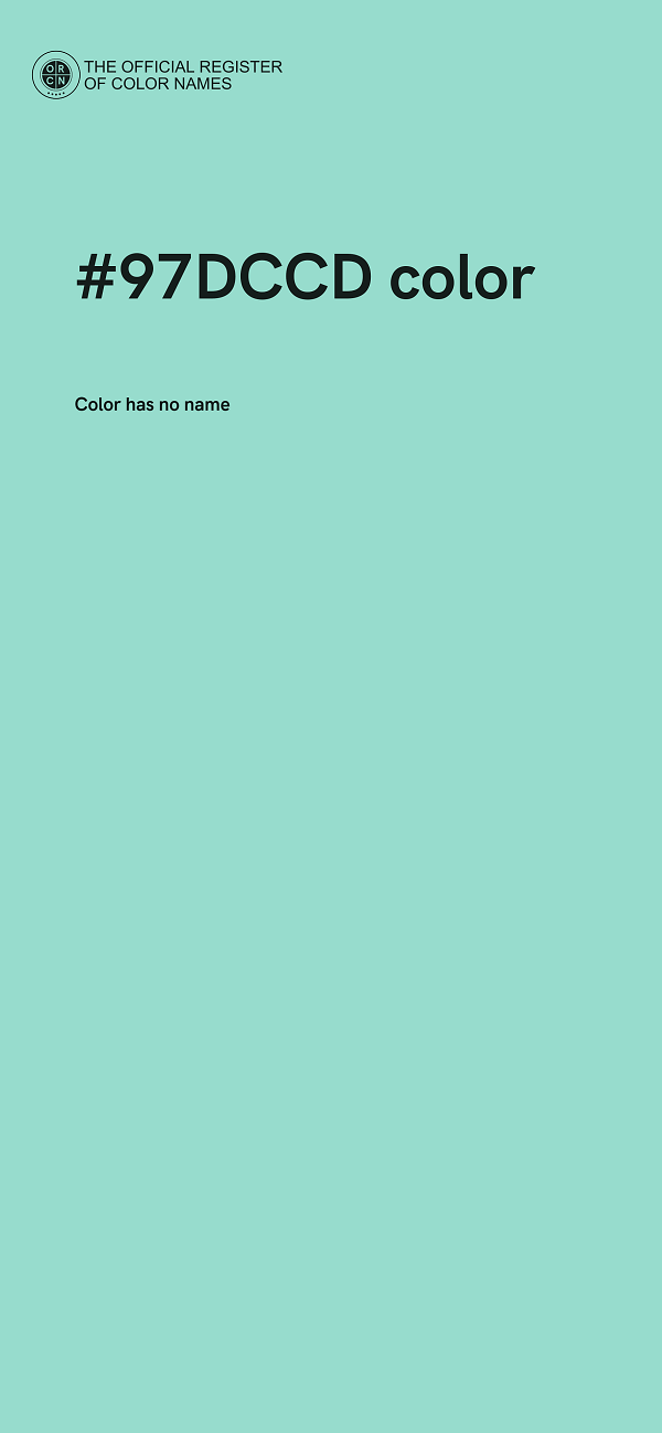 #97DCCD color image