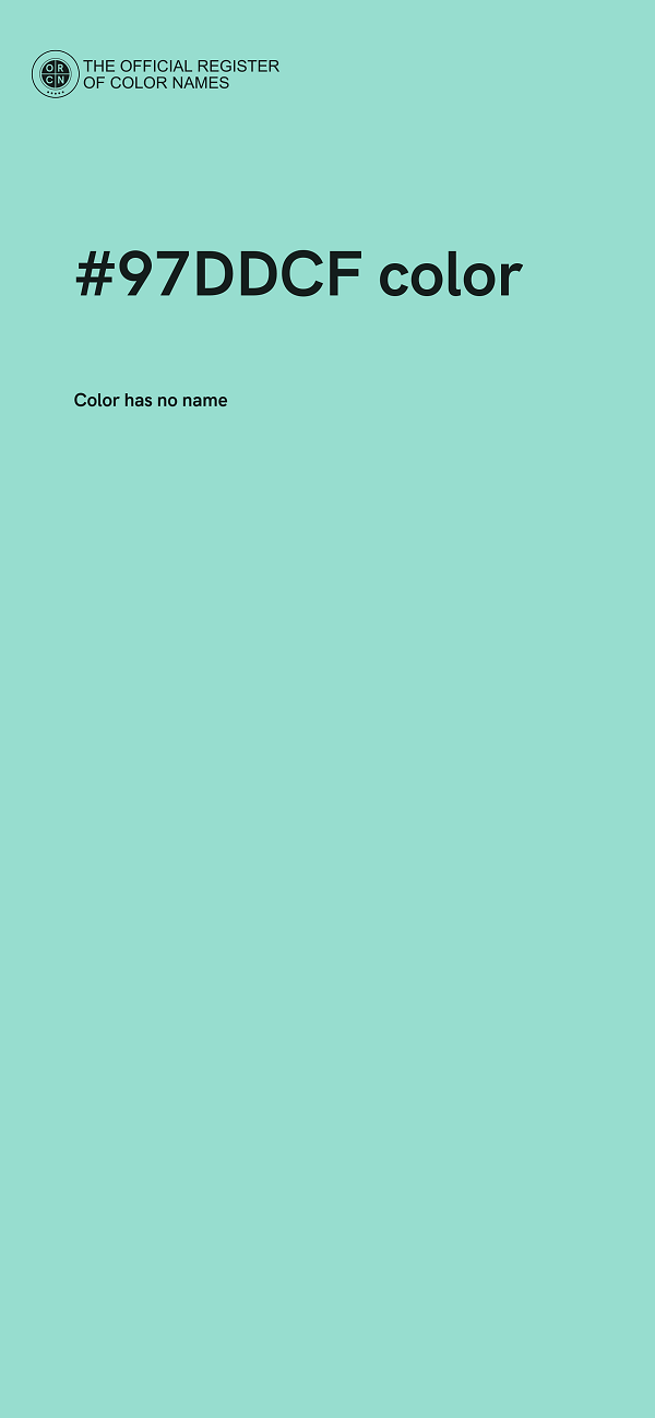 #97DDCF color image