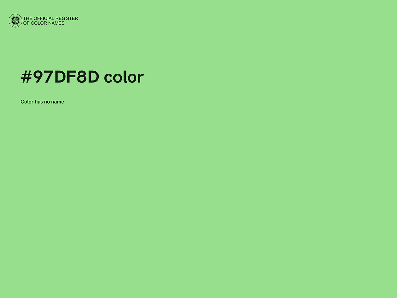 #97DF8D color image