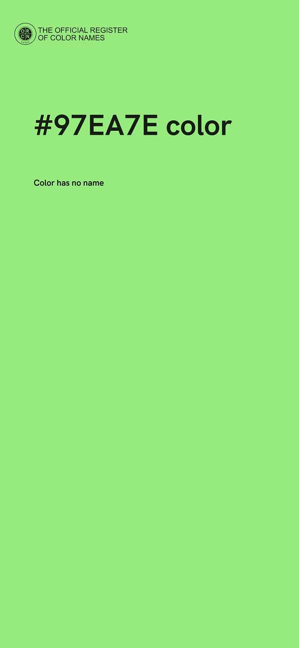 #97EA7E color image