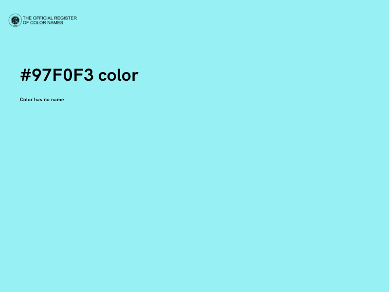 #97F0F3 color image