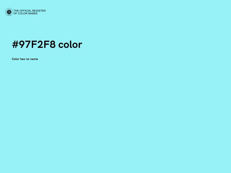 #97F2F8 color image