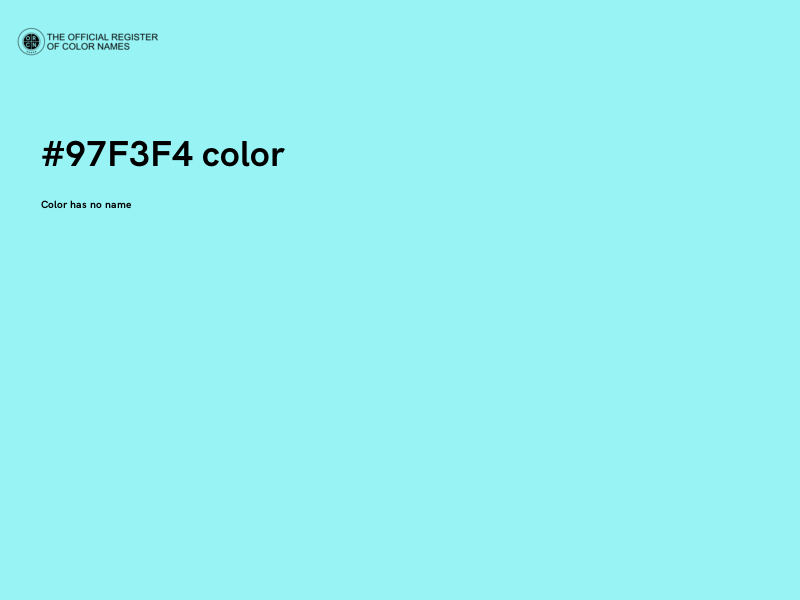 #97F3F4 color image