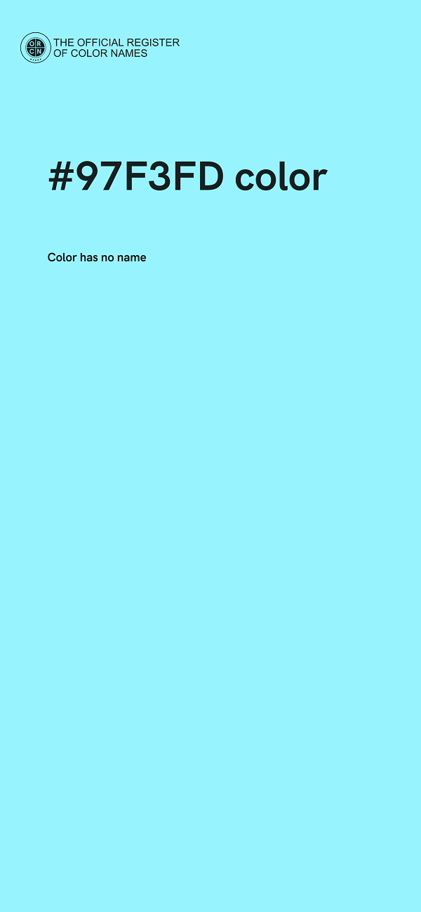 #97F3FD color image