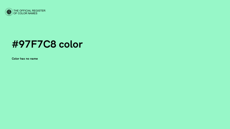 #97F7C8 color image
