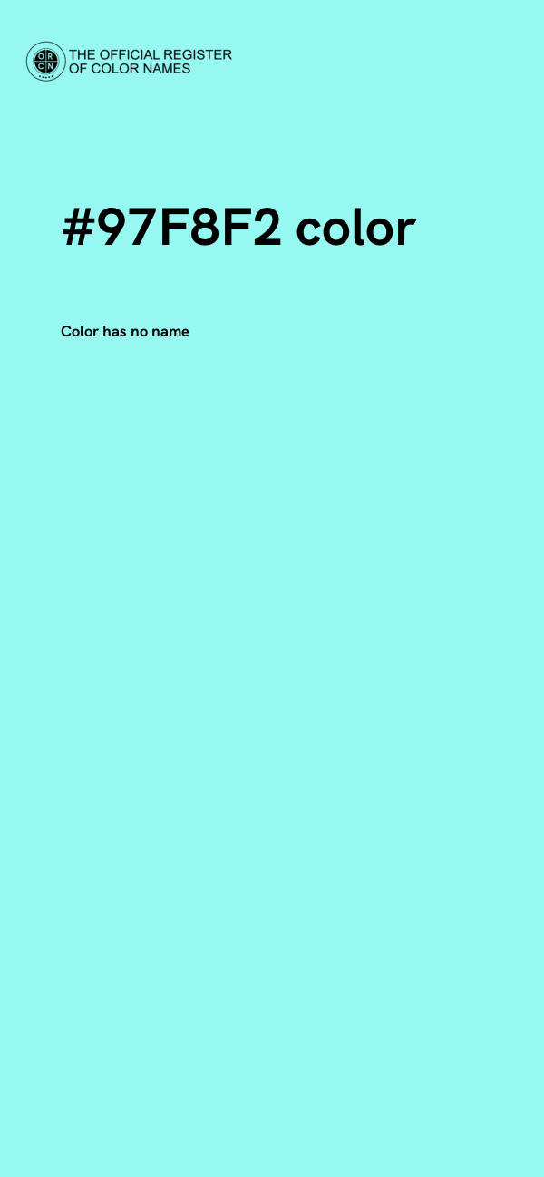 #97F8F2 color image
