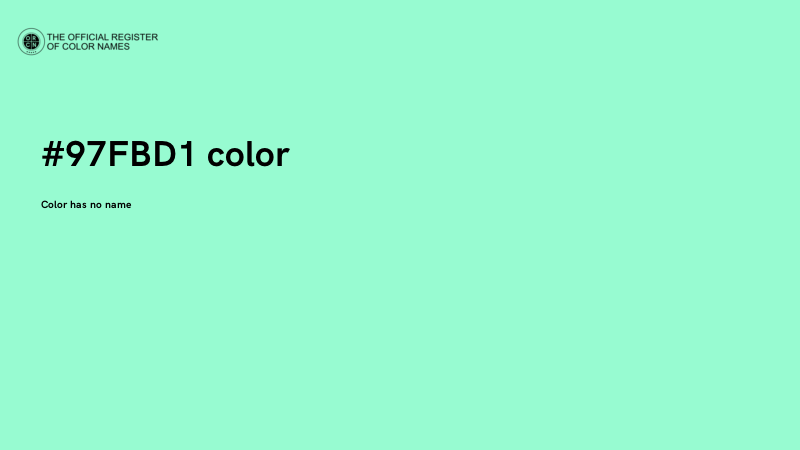 #97FBD1 color image