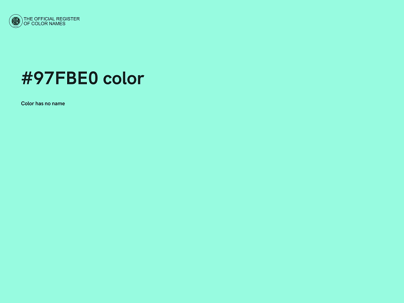 #97FBE0 color image