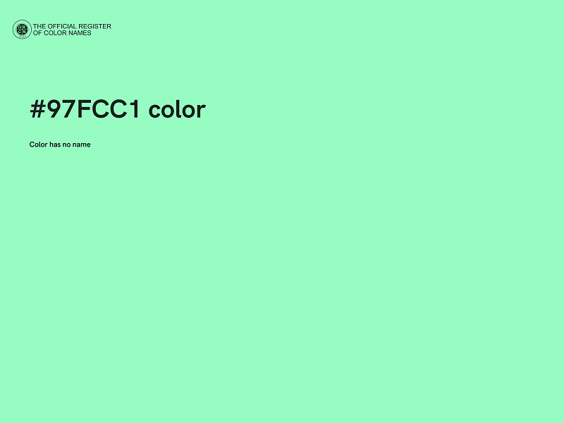 #97FCC1 color image