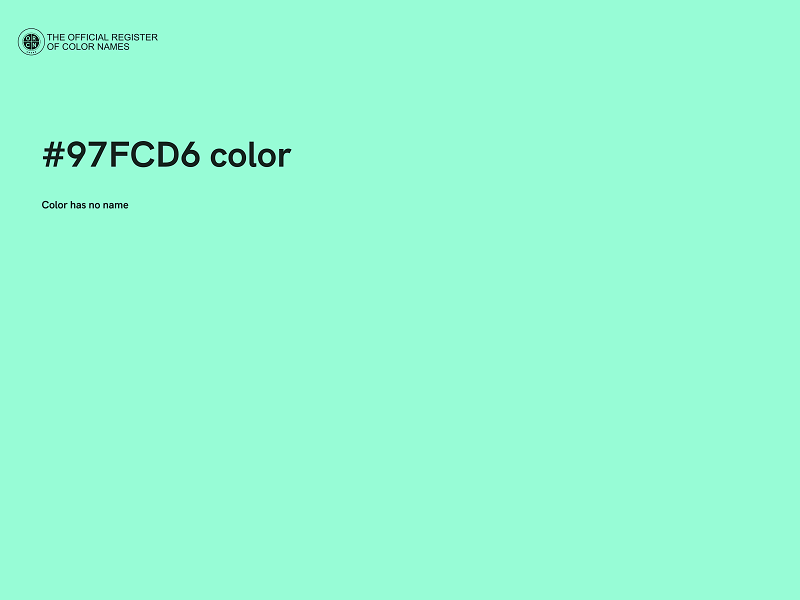 #97FCD6 color image