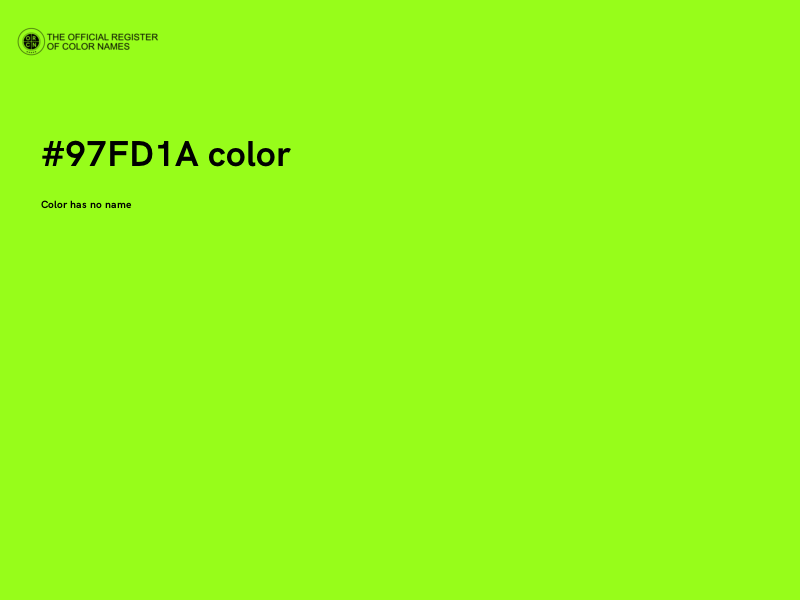 #97FD1A color image
